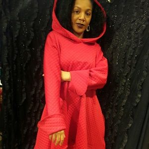 Pullover Hooded Dress